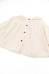 BAMBOOM Camicia con colletto ampia - WARM WHITE 345