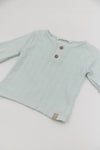BAMBOOM T-SHIRT MANICHE CORTE BLU BLUSH