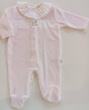 BABYGI TUTINA CINIGLIA CAVALLUCCIO A DONDOLO ROSA COLLO VOLANT