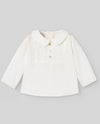 PAZ RODRIGUEZ COMPLETO CAMICIA+PANTALONE VELLUTO VERDE SALVIA
