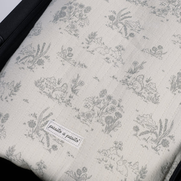 PASITO A PASITO SACCO NANNA CON CAPPUCCIO TOILE DE JOUY CREAM