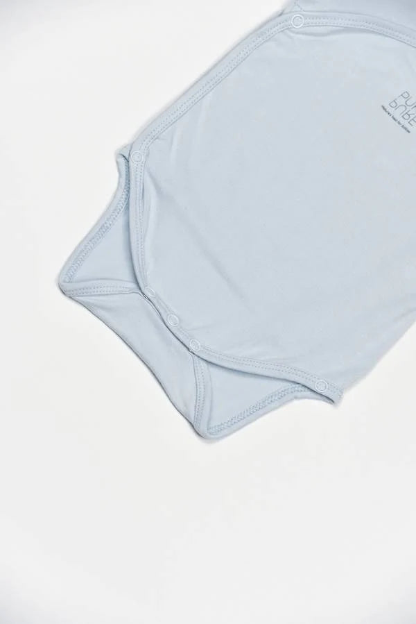BAMBOOM BODY MEZZA MANICA AZZURRO 1PZ