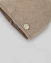 Paz Rodriguez Cappello beige cotone e cashmere
