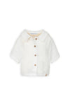 BAMBOOM CAMICIA MANICHE CORTE OFFWHITE