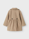 NAME IT TRENCH Savannah Tan