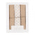 NANAN MUSSOLE 80X80 BEIGE 3PZ