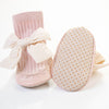 Babbuccia con fiocco 3-6m