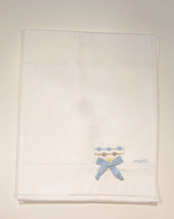 MARLù EK51LE SET 3PZ LENZ.CARROZZINA BIANCO/CIELO POLVERE