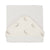 ACCAPPATOIO QUADRATO 75X75 BIANCO E GRIGIO RICAMATO