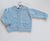 MAGLIFICIO DI VERONA CARDIGAN LANA AZZURRA