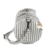 WALKING MUM BORSA WEEKEND BOTTON STRISCE