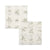 BIMBIDREAMS SET 2 GARZINE 60X60 531 VERDE