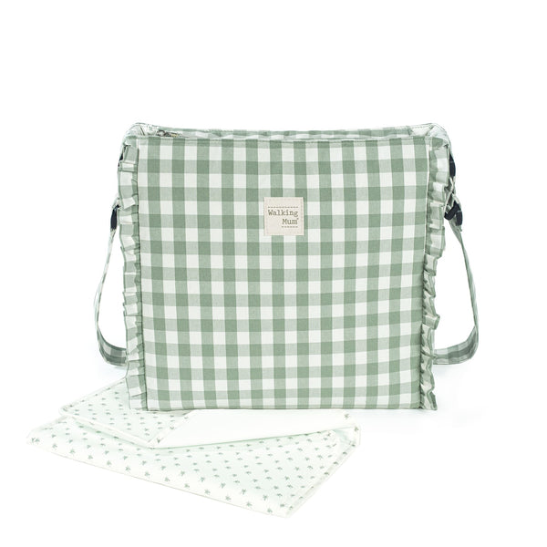 WALKING MUM Borsa Fasciatoio Remy Verde (Rm)