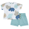 CHICCO COMPLETO MAGLIETTA E PANTALONCINO ANIMALI