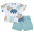 CHICCO COMPLETO MAGLIETTA E PANTALONCINO ANIMALI