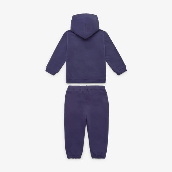 CARRERA TUTA CON ZIP BLU