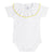 CONDOR BODY MEZZA MANICA CON COLLETTO E BORDINO GIALLO