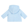 CHICCO CARDIGAN CON CAPPUCCIO AZZURRO