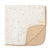 COPERTINA CLINICA 75X75 REVERSIBILE BEIGE E BIANCA FANTASIA