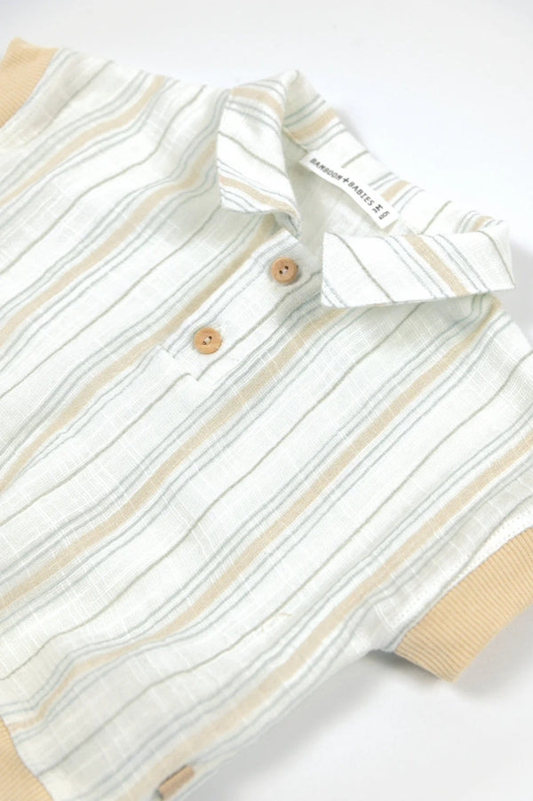 BAMBOOM POLO BIMBO A STRISCE 1110