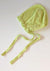 PECESA CUFFIETTA TRAFORATA FILO COTONE 100% PISTACCHIO