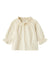LIL ATELIER CAMICIA TRAFORATA CON COLLO ARRICCIATO