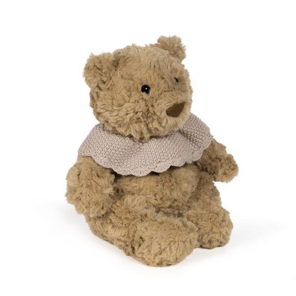 PASITO A PASITO ORSETTO IN PELUCHE IN TRICOT ROSA