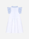 PATACHOU PAP/VET4233462 ABITO PIQUET BIANCO BLUE