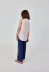 BOBOLI CAMICIA RICAMATA BIANCA M/M