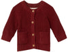 LIL ATELIER CARDIGAN spiced apple