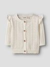 LIL ATELIER CARDIGAN COCONUT MILK