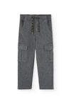 BOBOLI PANTALONE GRIGIO CON TASCONI LATERALI 502063