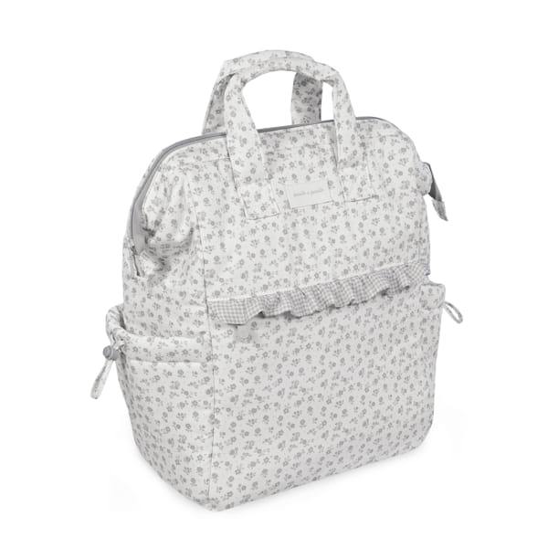 PASITO A PASITO ZAINO BLOOM FLOWER GREY