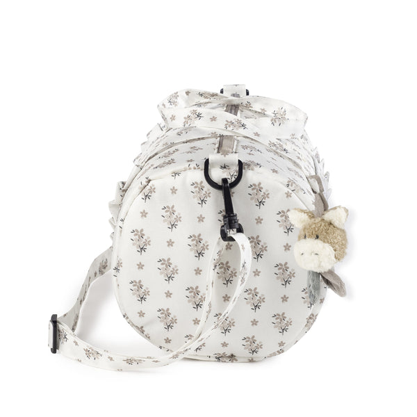 WALKING MUM BORSA WEEKEND BOTTON FLOWERS