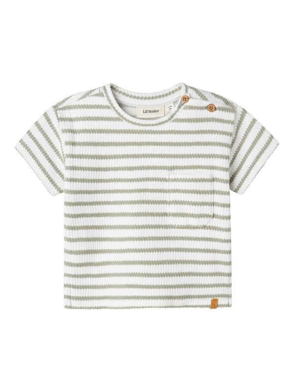LIL ATELIR T-SHIRT SEAGRASS