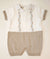 MARLù EK6115 PAGLIACCETTO FILO BIANCO /NOCE/CIELO