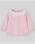 PAZ RODRIGUEZ COMPLETO 100% LANA COLLO ROUCHES ROSA