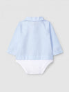 LARANJINHA CAMICIA BODY AZZURRA CI524