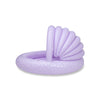 SWIMESSENTIAL Piscina per bambini - Lilla - Leopardo - Ø 100 cm con tettuccio