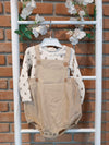 LIL ATELIER PAGLIACCETTO BEIGE LINO