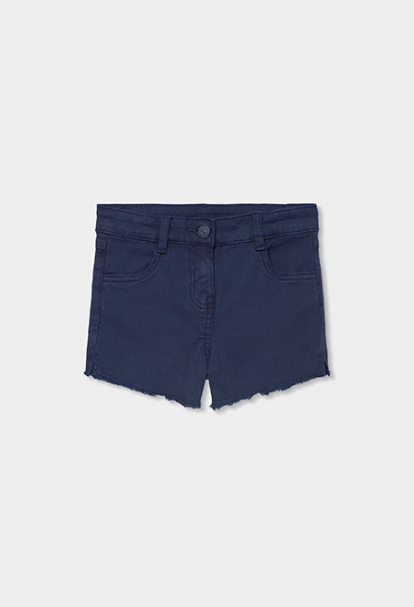 BOBOLI Short cotone blu marino