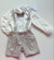 BARCELLINO COMPLETO CAMICIA BODY+SALOPETTE+PAPILLON 125513