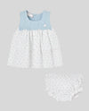 PAZ RODRIGUEZ ABITO+CULOTTE BREEZE BLUE