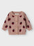 LIL ATELIER CARDIGAN MISTY ROSE