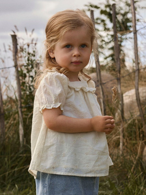 LIL ATELIER CAMICIA COCONUT MILK