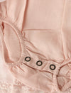 LIL ATELIER ABITO CON BODY TULLE PEACH WHIP