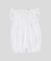 LE BEBè LBG6290 PAGLIACCETTO NEONATA BIANCO-ROSA