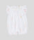 LE BEBè LBG6290 PAGLIACCETTO NEONATA BIANCO-ROSA