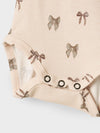 LIL ATELIER BODY SILVER PEONY /BOW