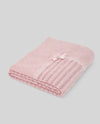 PAZ RODRIGUEZ COPERTA COTONE E CASHMERE ROSA PALO PIZZO